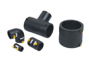 PE電熔管件模具制品與鋼管的組合應用